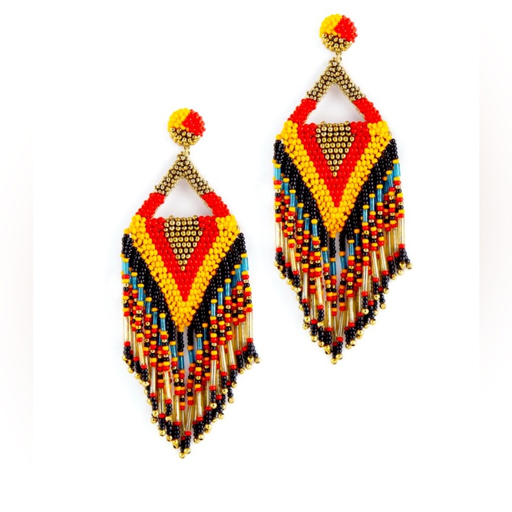 Deepa Gurnani Bina Earrings (New without Tags)
